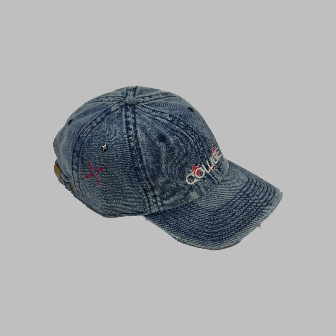 WASHED DENIM HAT