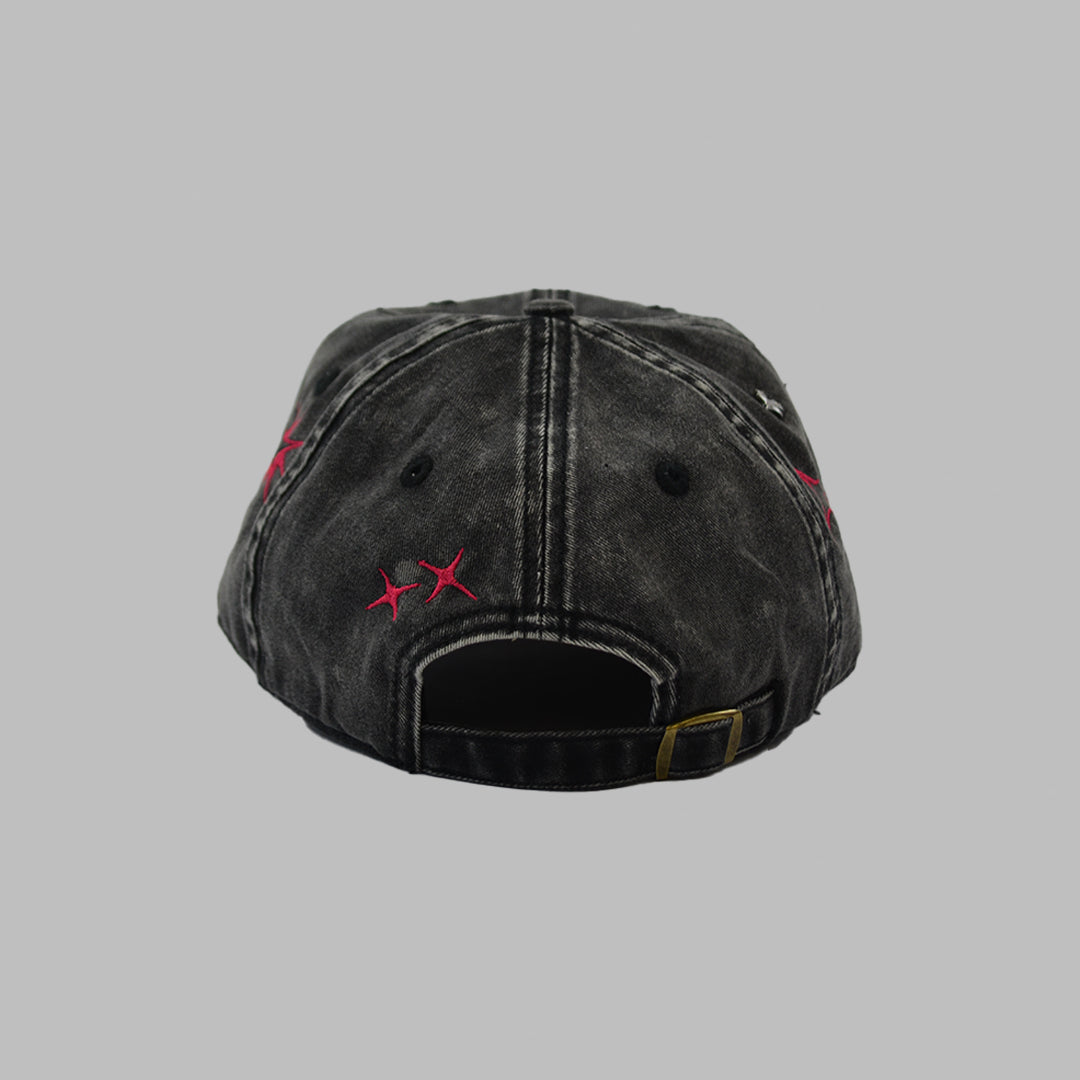 WASHED BLACK HAT