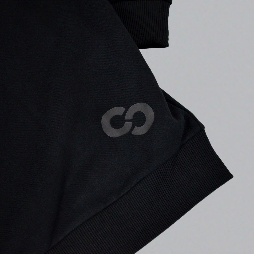 DTF BLACK HOODIE