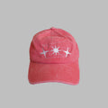 WASHED RED HAT